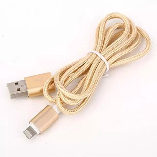 Sạc iphone dây dù 1 mét, 2 mét siêu bền cổng usb lightning đa năng