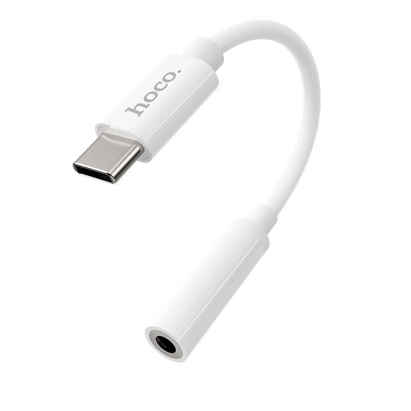 [BH 12 tháng] Jack chuyển đổi Type-C chính hãng HOCO, Cáp chuyển đổi cổng USB-C sang giắc tai nghe 3.5 mm, có hỗ trợ MIC