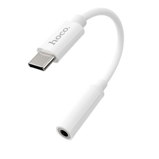 Cáp chuyển đổi âm thanh cổng Type-C sang jack  3.5 mm HOCO LS30