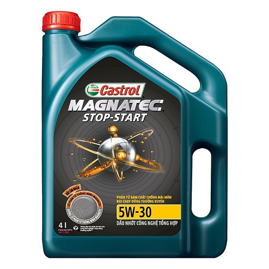 Nhớt tổng hợp xe ô tô Castrol MAGNATEC STOP-START 5W-30 SN/CF 4L