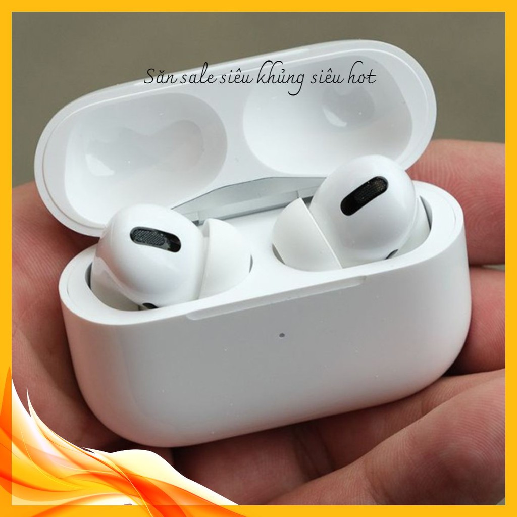 Airpods phiên bản tai nghe Pro . hỗ trợ bảo hành 1 đổi 1 toàn quốc, tặng kèm cáp sạc, núm tai nghe 2 janna.shop3