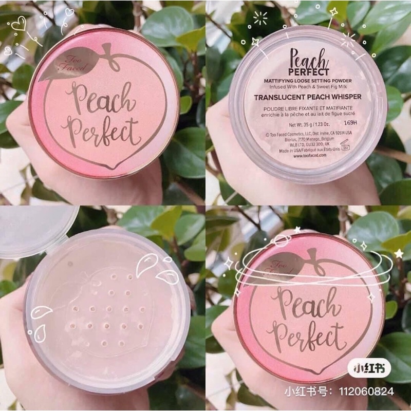 Phấn phủ bột Too faced Peach full sz