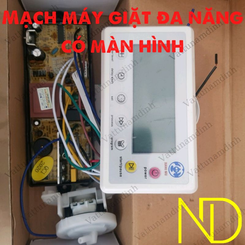 Mạch máy giặt đa năng màn hình hiển thị lắp máy giặt cửa trên từ 7kg đến 16kg