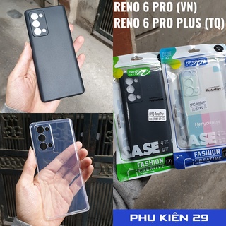 [Oppo Reno 6 Pro Plus (6 Pro bản Việt Nam)] Ốp lưng silicon dẻo cao cấp Henyou