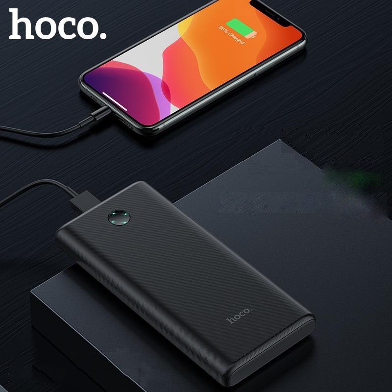 Sạc dự phòng Hoco CJ1 pin 10000mAh đèn Led tương thích với nhiều thiết bị