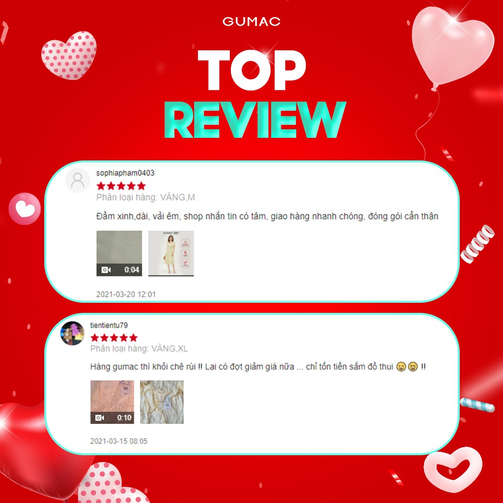 [Mã MABR07062 giảm 8% tối đa 50K đơn từ 249K] Đầm xòe nữ cổ vuông bèo GUMAC màu vàng, đủ size DB3100 | BigBuy360 - bigbuy360.vn