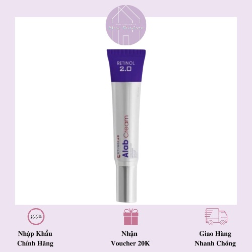 KyungLab Retinol 2.0 Alab Cream - Kem dưỡng Retinol 2.0 Trẻ Hóa Da, Chống Lão Hóa 30ml