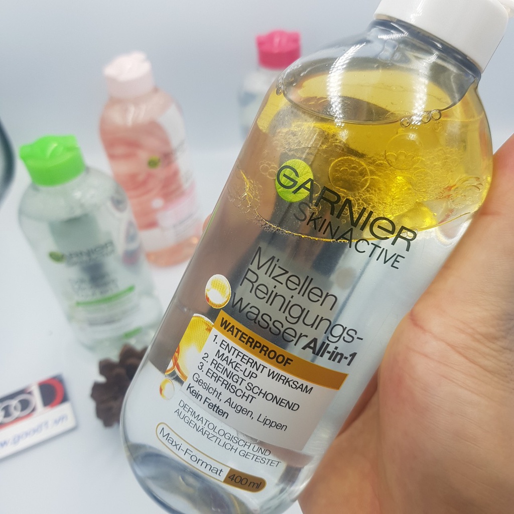 Nước tẩy trang Garnier 400ml Pháp