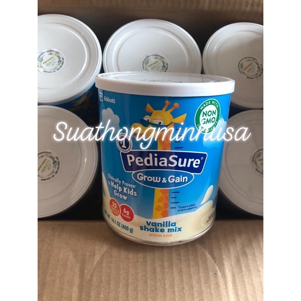 Sữa pediasure Mỹ giúp tăng chiều cao tốt 400g