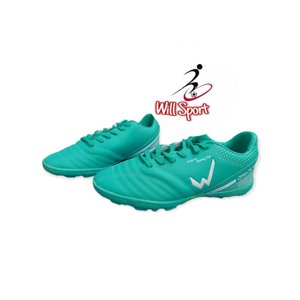 QH19 _ Giày bóng đá sân cỏ nhân tạo QH 19 xanh lam
