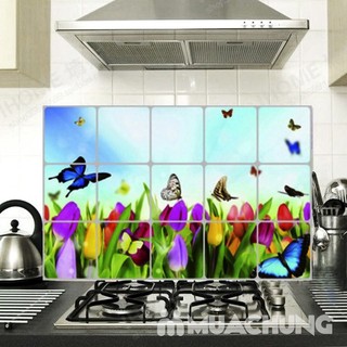 Giấy dán bếp cách nhiệt loại to 60cm x 90cm