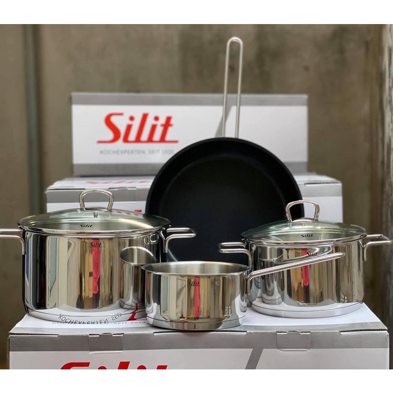 Bộ nồi silit alicante 4 món kèm chảo