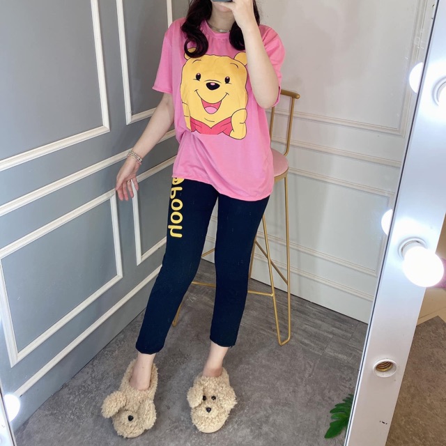 🎀 SET QuẦN DÀI GẤU VÀNG