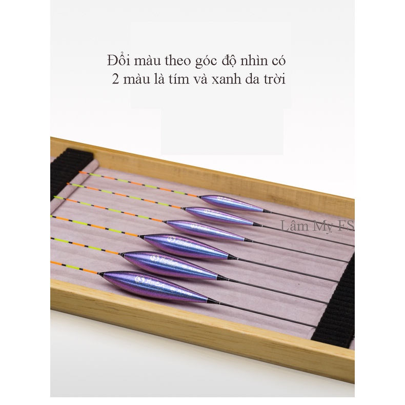 Phao câu đài MIN JIAN YI REN - Phao Nghệ Nhân phản quang câu cá chép siêu nhạy AK