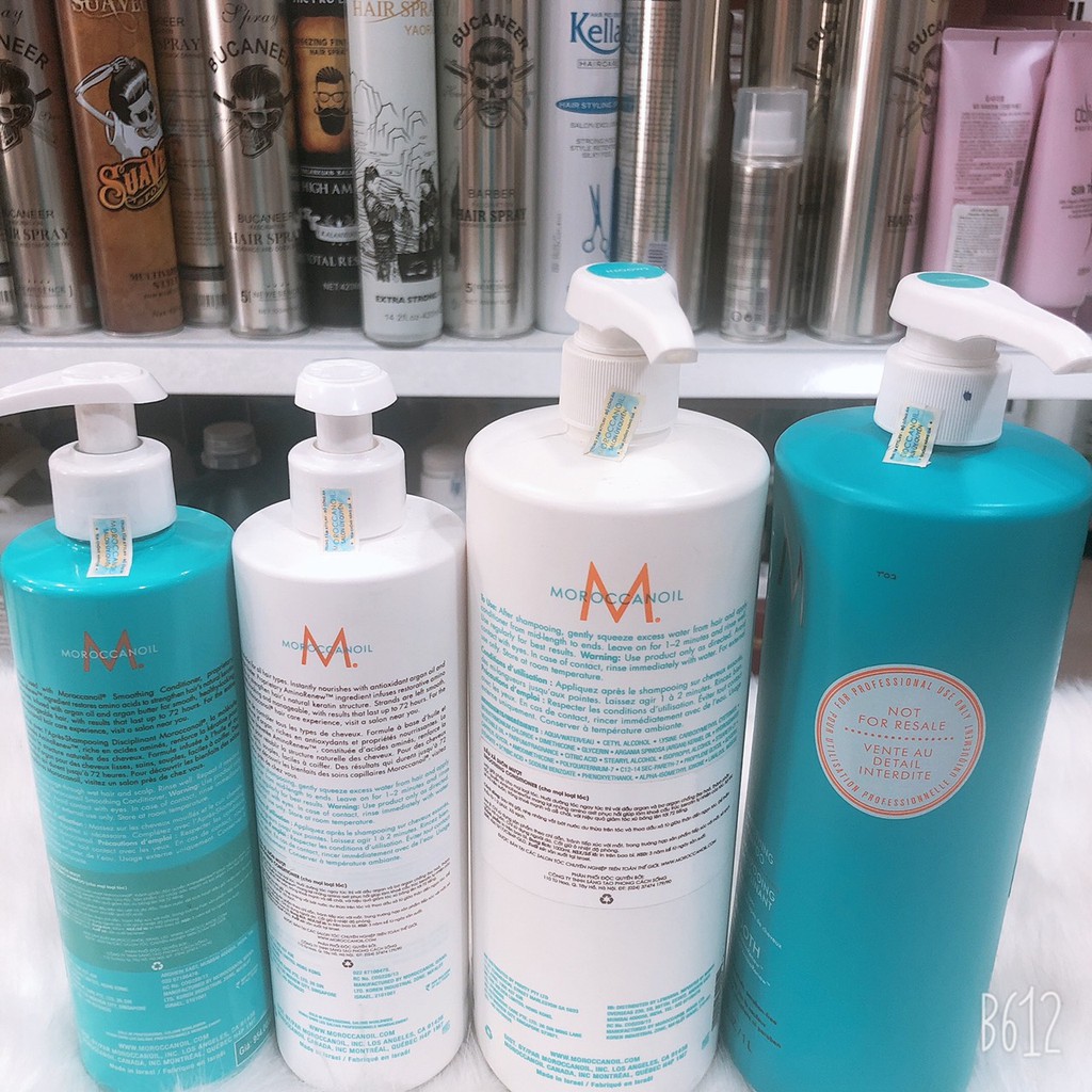 BỘ GỘI XẢ SUÔN MƯỢT MOROCCANOIL SMOOTH 250ML / 500ML VÀ 1000ML