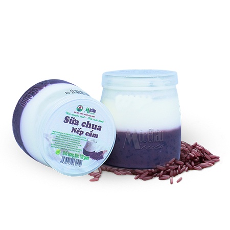 SỮA CHUA MỘC CHÂU NẾP CẨM/ TRÂN CHÂU ĐƯỜNG ĐEN