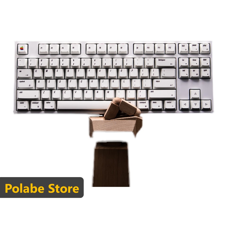 Keycap Cherry Graceful Apple Thick PBT - Keycap bàn phím cơ nhiều nút cân nhiều layout - Polabe Store