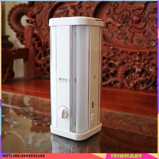 Đèn led tích điện thông minh km-7671 chính hãng