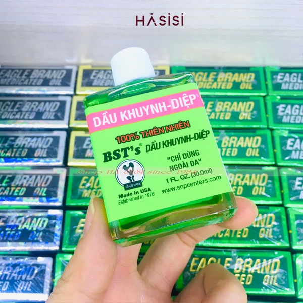 Dầu Khuynh Diệp Cho Bé Hàng Mỹ BST'S EUCALYPTUS OIL - 30ML