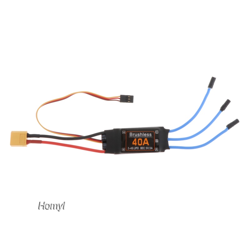 Esc Không Chổi Than 40A Cho Máy Bay Điều Khiển Từ Xa