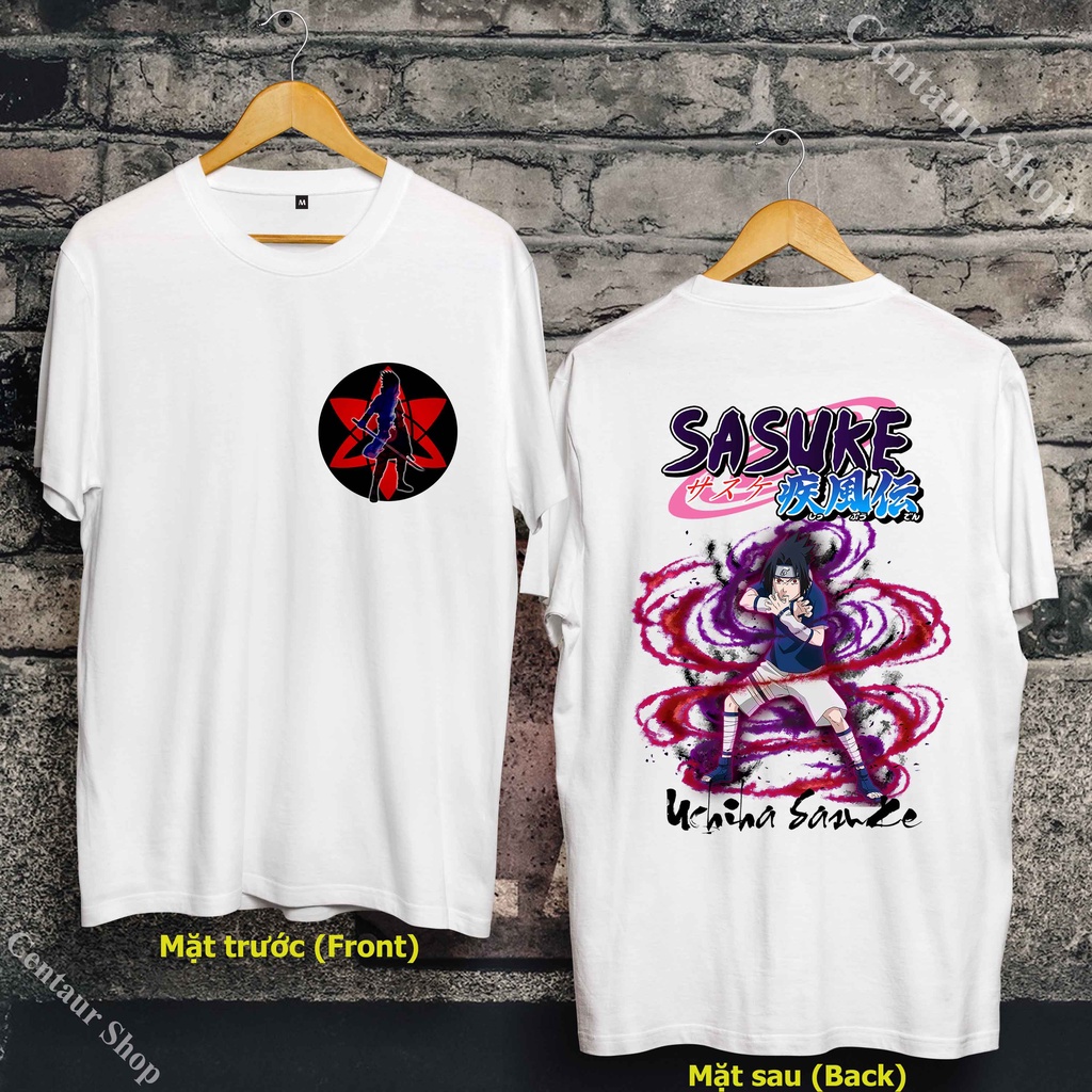 ❣️ Áo Uchiha Sasuke - Áo Naruto - Sasuke T-Shirt - Team 7 T-Shirt cực chất - USK-010
