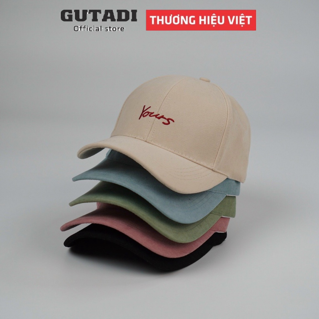 Mũ Lưỡi Trai Nam Nữ Nón Kết YOURS Form Mềm Chất Vải Cotton Thoáng Mát