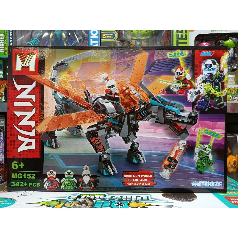 Xếp hình lắp ghép lê gô NINJA Rồng MG152