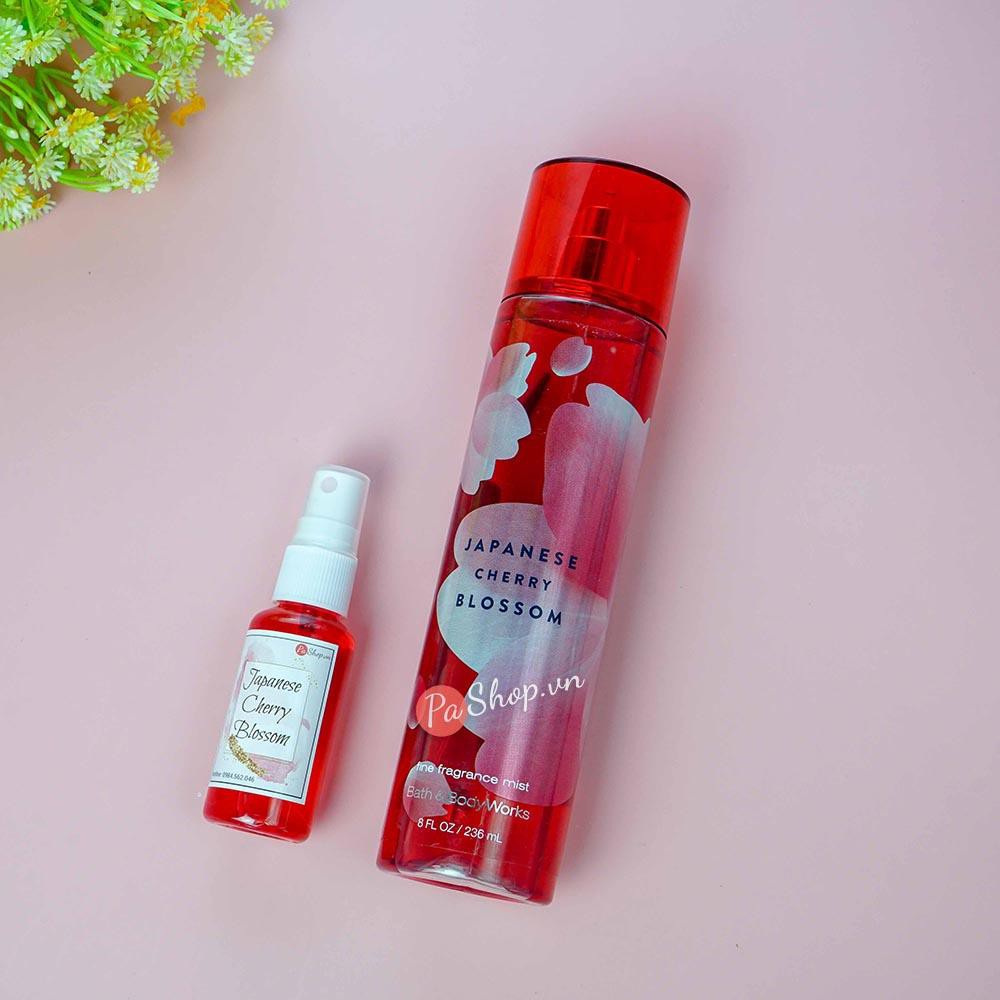 [Bill Mỹ] Xịt Thơm Body Mist Bath & Body Works Đủ Mùi 36ML