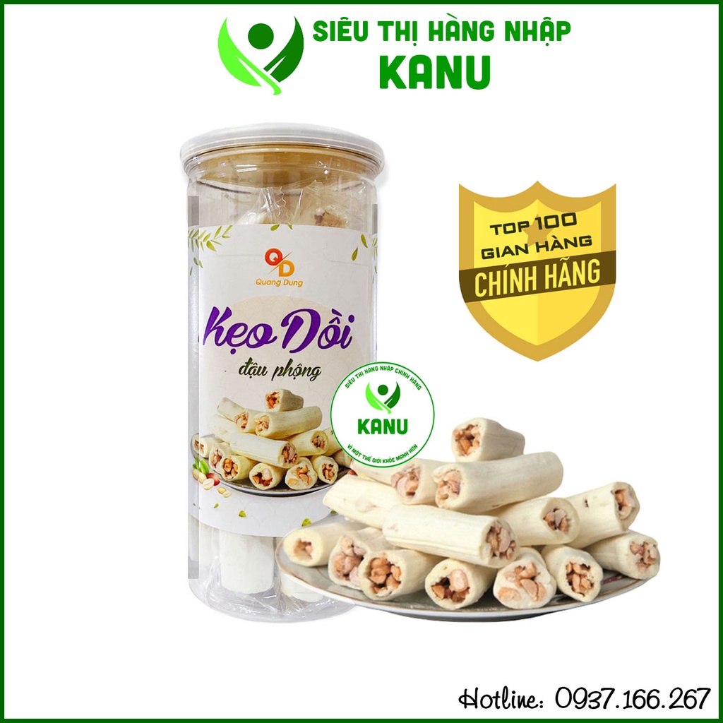 Kẹo kéo tuổi thơ - kẹo dồi đậu phộng  350g