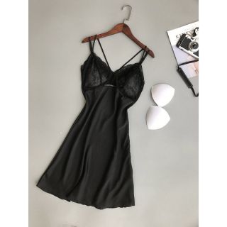 Đầm ngủ♥️freeship♥️ lụa chéo lưng sexy