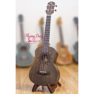 Đàn Ukulele Gỗ chính hãng Kaysen size Tenor - Brown