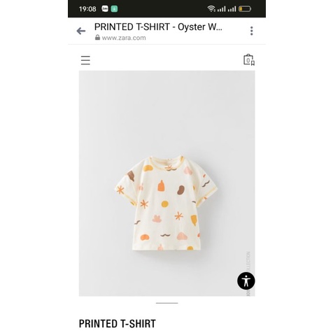 Zara Auth - Áo kiểu bé gái