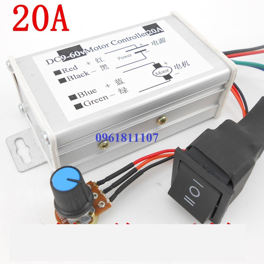 điều tốc motor 775 550 9 - 60V 10A