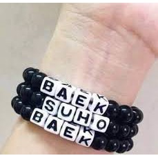 Hạt chữ Vuông, tròn Nhiều màu Làm vòng Thủ công