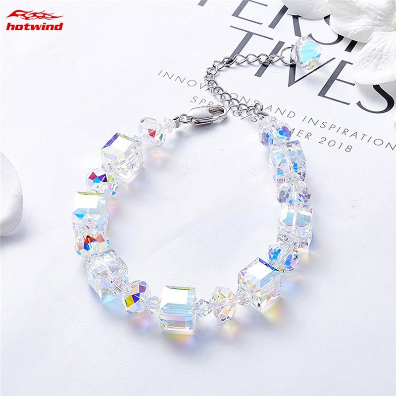 Vòng Tay Đính Đá Lấp Lánh Thời Trang Cho Nữ