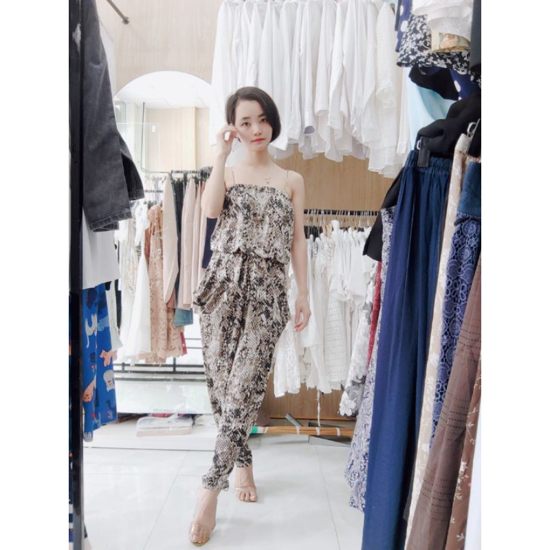 bộ jumpsuit tuyển nữ