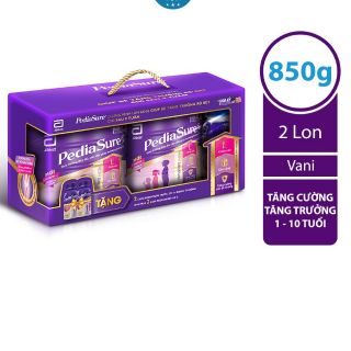 Combo 2 sữa bột Pediasure B/A 850g + 2 sữa nước Pediasure BA 3+ 237ml