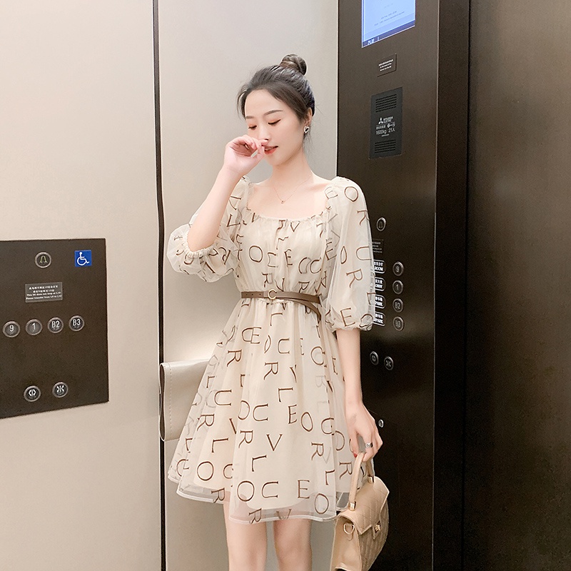 Đầm Hoa Thời Trang Mùa Hè Hàn Quốc Dành Cho Nữ