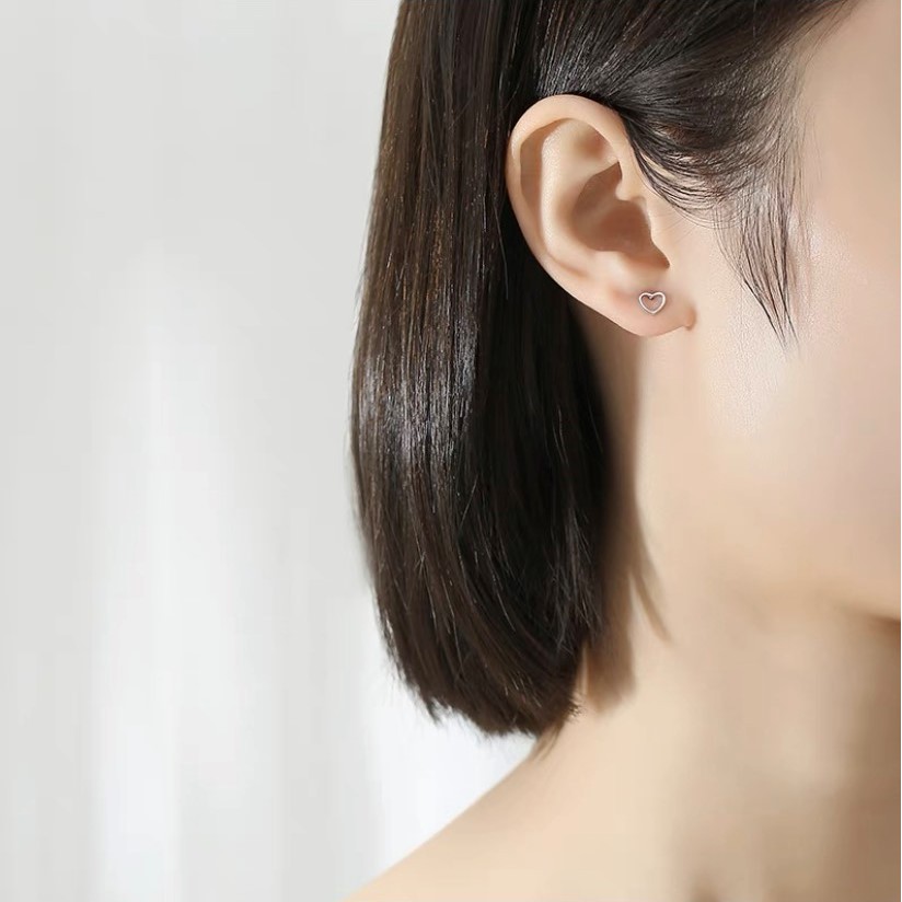 Bông Tai Bạc Cho Nữ Thời Trang Hàn Quốc Cá Tính B2625 - Bảo Ngọc Jewelry