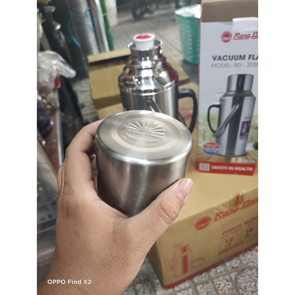 Bình thuỷ 2 Lít inox Rạng Đông RD2035 ST2