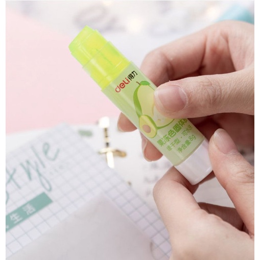 Hồ Khô Deli - 8gram bám dính tốt, mùi trái cây xoài, bơ, đào - Mã 9626