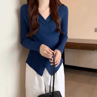 ÁO LEN VẠT CHÉO CỰC SANG CHẢNH