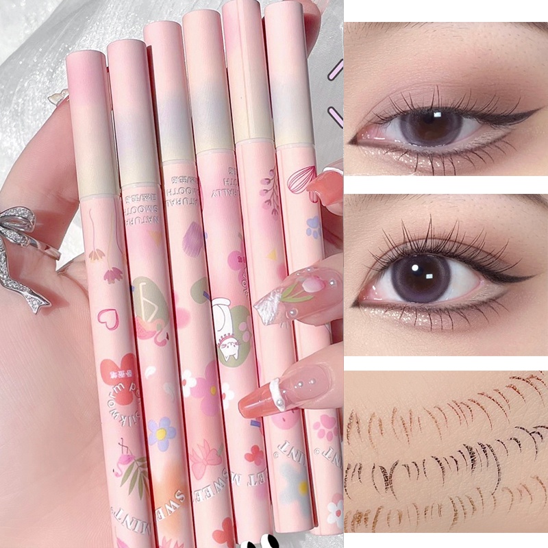 Bút Kẻ Mắt / Bút Kẻ Lông Mày Dạng Lỏng Chống Nước Chống Mồ Hôi Tiện Dụng