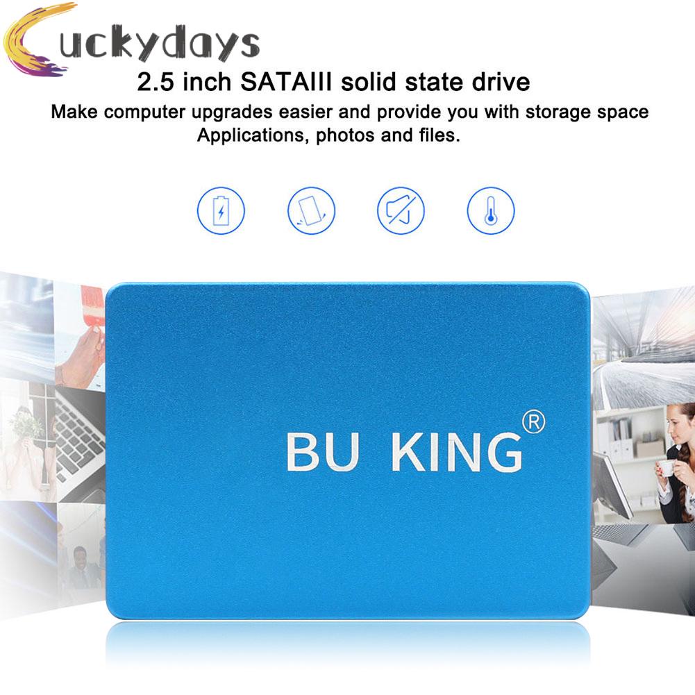 LUCKYDAYS BU KING 2.5 inch SATAIII Internal Solid State Drive Robot Head Pattern Blue | BigBuy360 - bigbuy360.vn