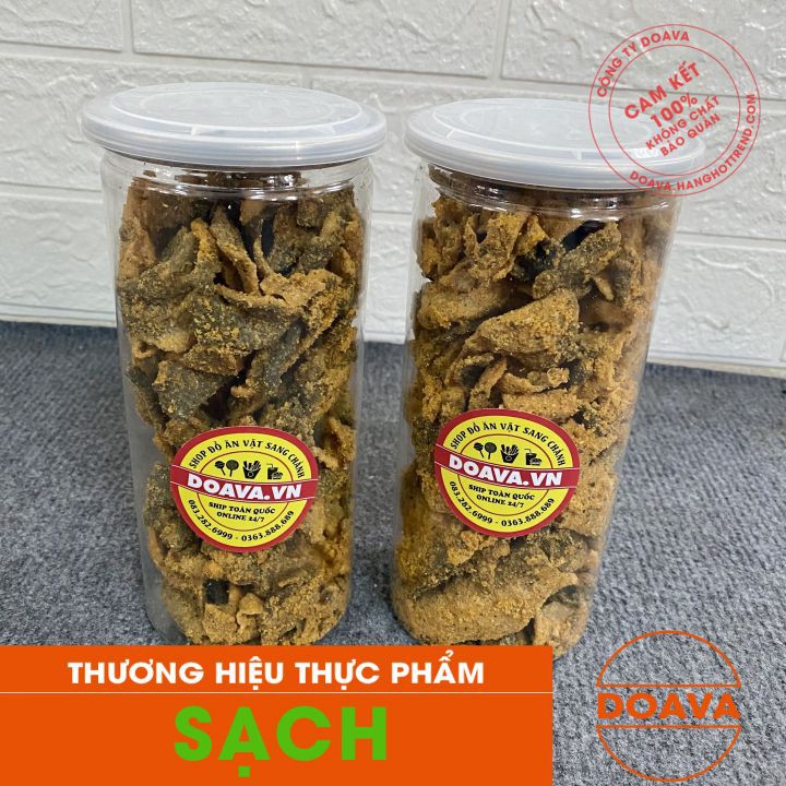 [Handmade]  Da Cá Trứng Muối 250g - Da Cá Nhà Chiên Cực Giòn Ngậy, Ăn Là Nghiền - DAV014 | BigBuy360 - bigbuy360.vn