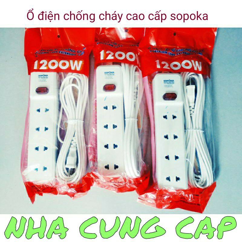 Ổ ĐIỆN CAO CẤP CHỐNG CHÁY SOPOKA