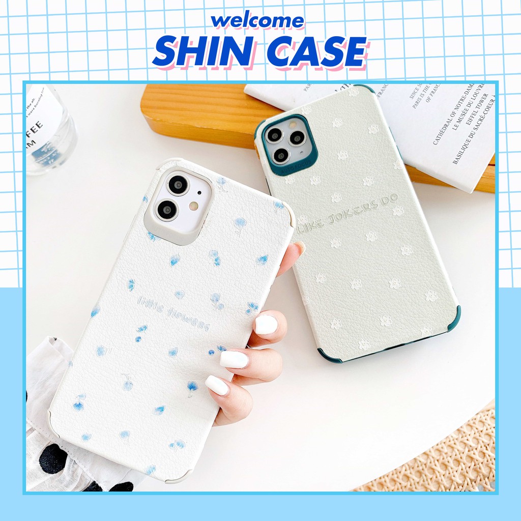 Ốp lưng iphone Little Flower da viền chống va đập 5/5s/6/6plus/6s/6splus/7/7plus/8/8plus/x/xs/11/12/pro/max/plus/promax