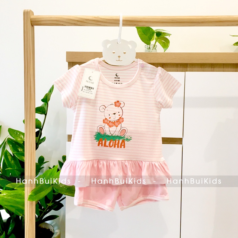 Bộ cộc Moon cài vai Petit cho bé - Moon cộc - Bộ cộc Moon Petit - Bộ cộc petit cho bé