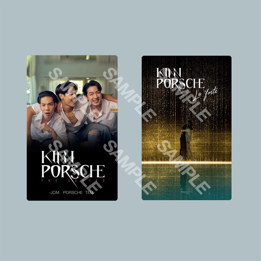 Ảnh card bo góc in hình KinnPorsche The Series La 'forte Thiếu Gia Xã Hội Đen Yêu Tôi thẻ bo viền 5*8cm 1 tấm