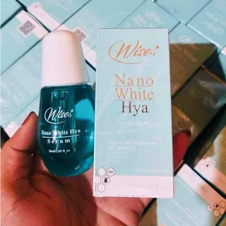 Serum huyết thanh dưỡng trắng Wise Nano White Hya 30ml